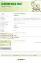 Mobile Screenshot of ilmondodellecose.it